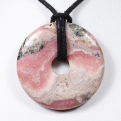 Pendentif Donuts - Rhodochrosite