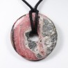 Pendentif Donuts - Rhodochrosite (4cm)
