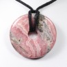 Pendentif Donuts - Rhodochrosite (4cm)