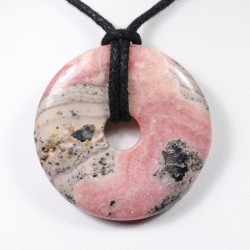 Pendentif Donuts - Rhodochrosite (4cm)