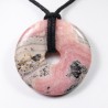 Pendentif Donuts - Rhodochrosite (4cm)