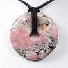 Pendentif Donuts - Rhodochrosite (4cm)