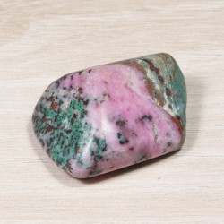 Pierre roulée - Cobaltocalcite avec Cuivre Natif