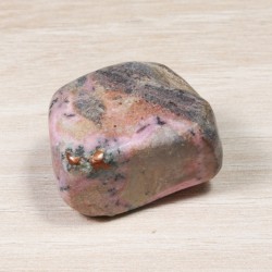 Pierre roulée - Cobaltocalcite avec Cuivre Natif