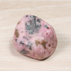 Pierre roulée - Cobaltocalcite avec Cuivre Natif