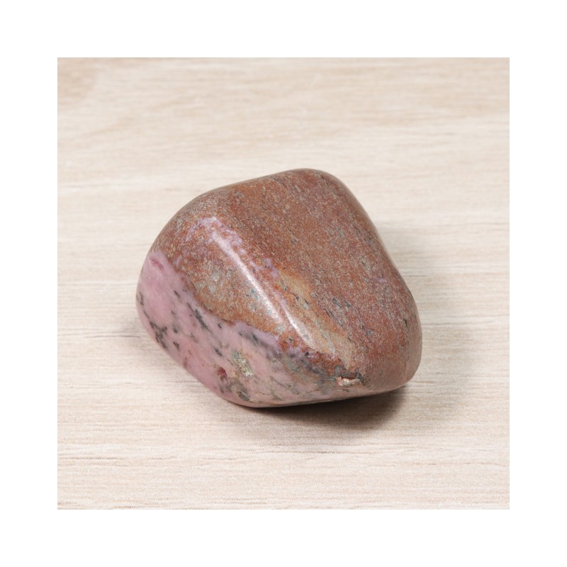 Pierre roulée - Cobaltocalcite avec Cuivre Natif