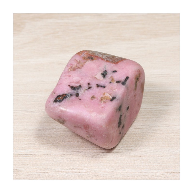 Pierre roulée - Cobaltocalcite avec Cuivre Natif