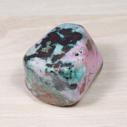 Pierre roulée - Cobaltocalcite avec Cuivre Natif