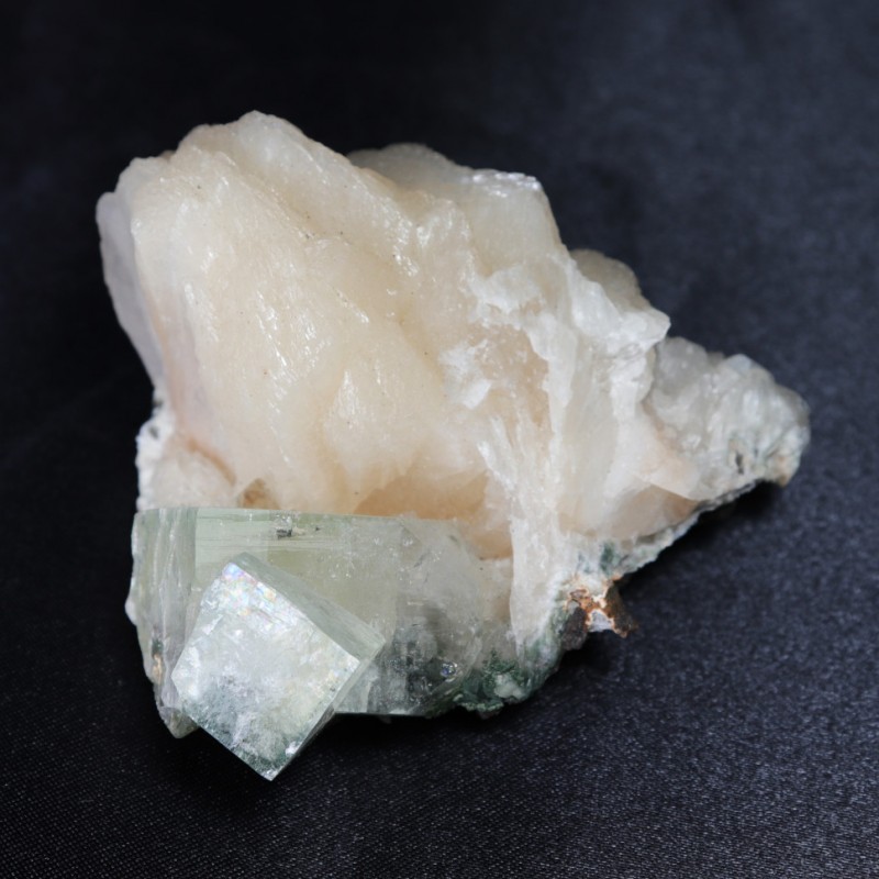 Apophyllite et Stilbite - Inde