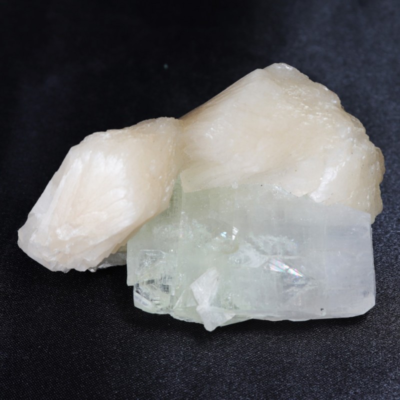 Apophyllite et Stilbite - Inde