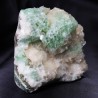 Apophyllite Disco Ball sur Stilbite - Inde