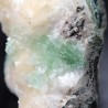 Apophyllite Disco Ball sur Stilbite - Inde