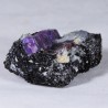 Saphir Violet sur Biotite - Madagascar