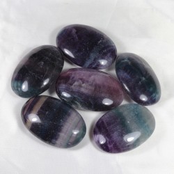 Grand galet Fluorite Arc-en-Ciel