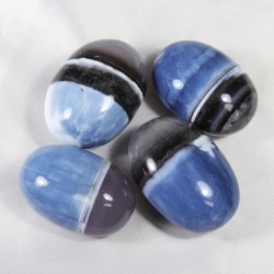 Grand galet Opale Bleue