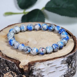 Bracelet Granit Azurite (K2) 8mm