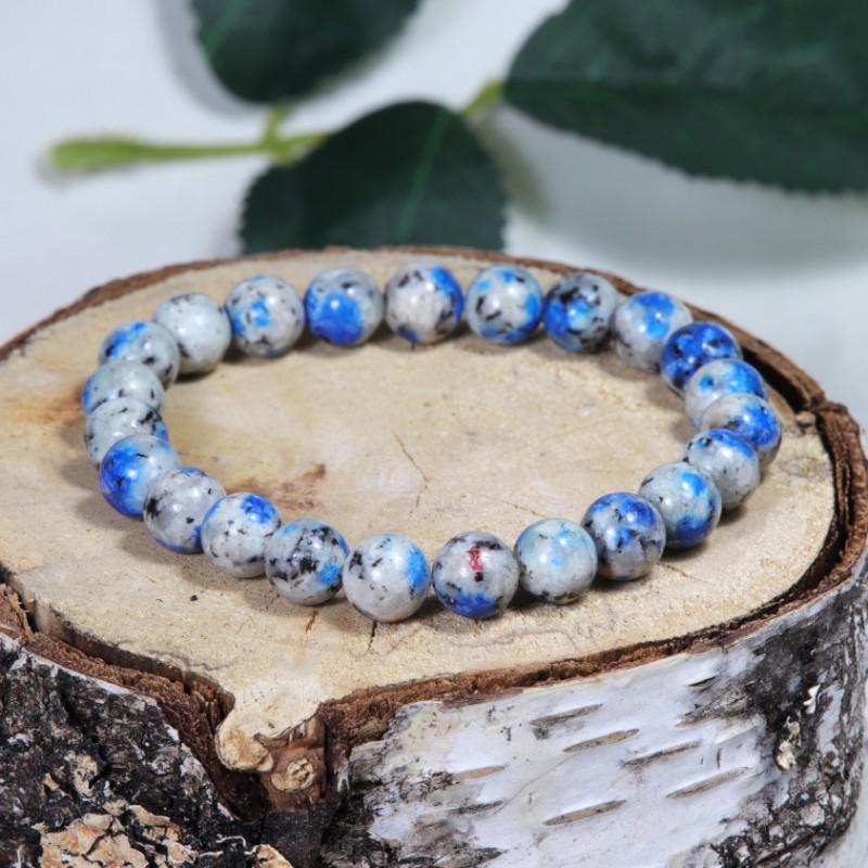 Bracelet Granit Azurite (K2) 8mm