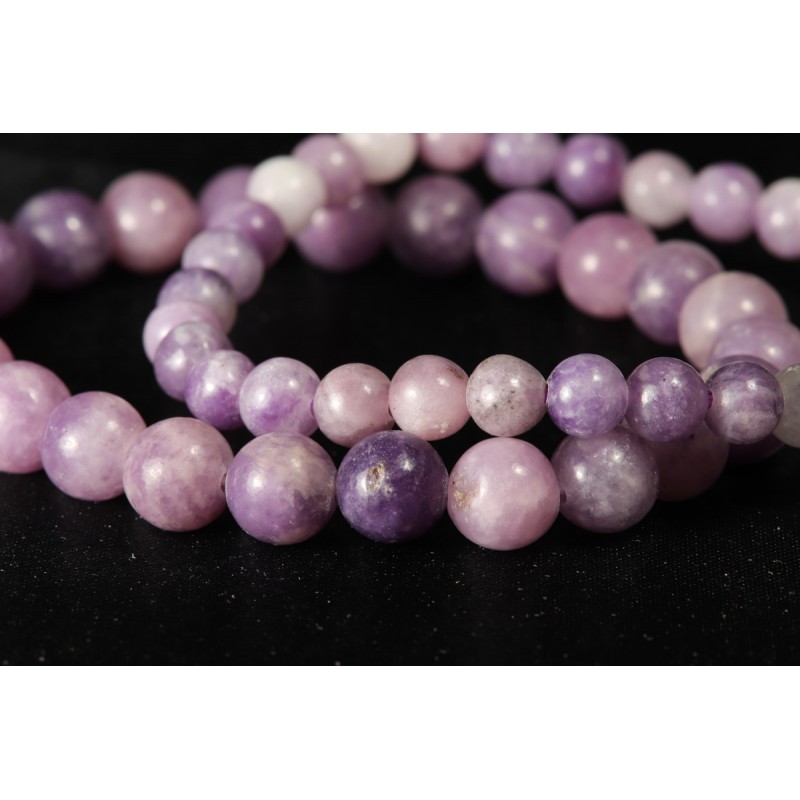 Bracelet Lépidolite foncée