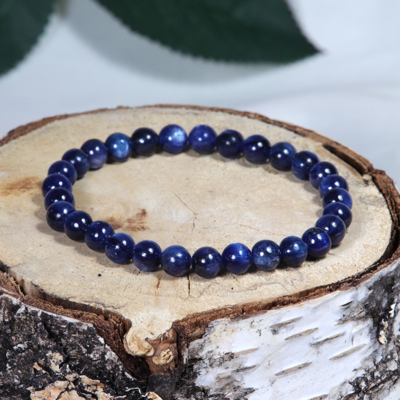 Bracelet Cyanite 6mm