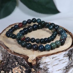 Bracelet Jaspe Héliotrope