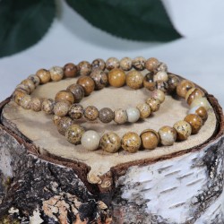 Bracelet Jaspe Paysage