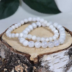 Bracelet Pierre de lune Blanche