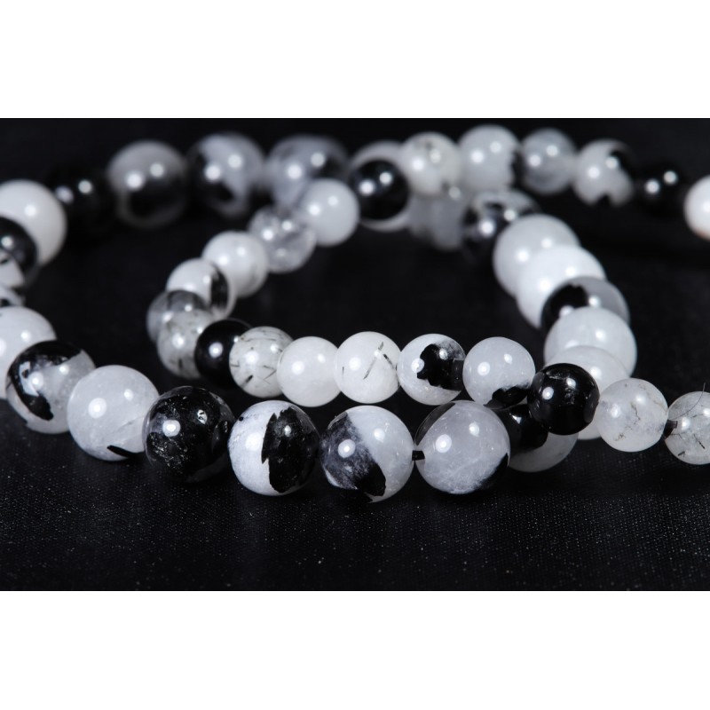Bracelet Quartz à Tourmaline