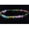 Bracelet Tourmaline arc-en-ciel 6mm