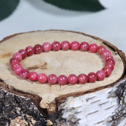 Bracelet Rhodonite Framboise