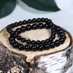Bracelet Spinelle Noir