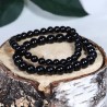 Bracelet Spinelle Noir