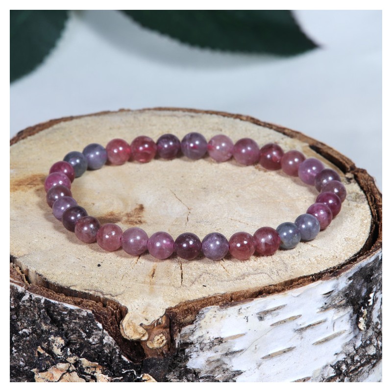 Bracelet Spinelle de Couleur (6,3mm)