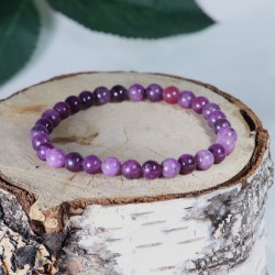 Bracelet Rubis 6mm