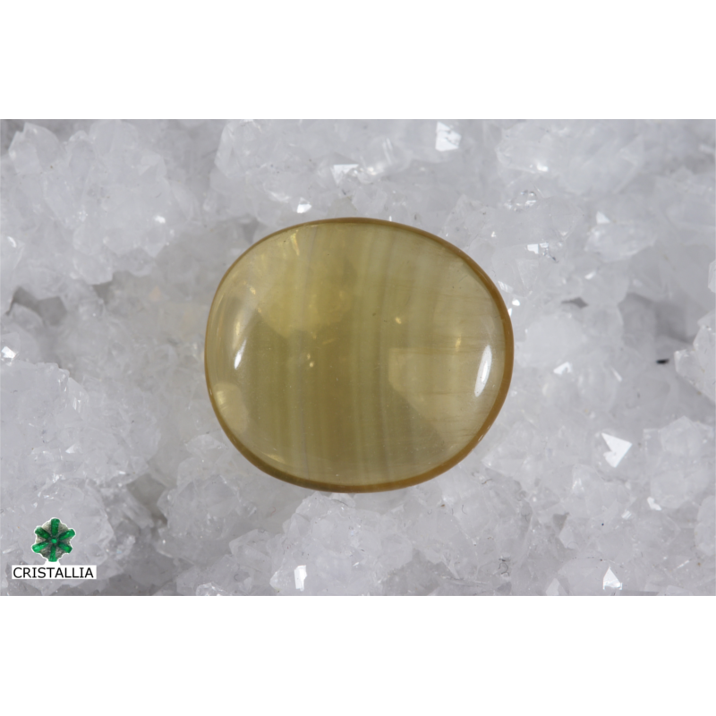Galet Fluorite jaune