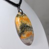 Pendentif Argent - Jaspe Bumble bee