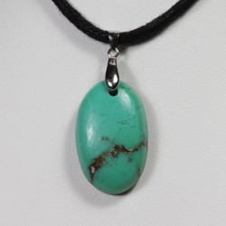 Pendentif Argent - Chrysoprase