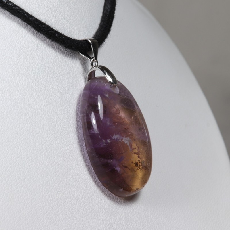 Pendentif argent - Amétrine