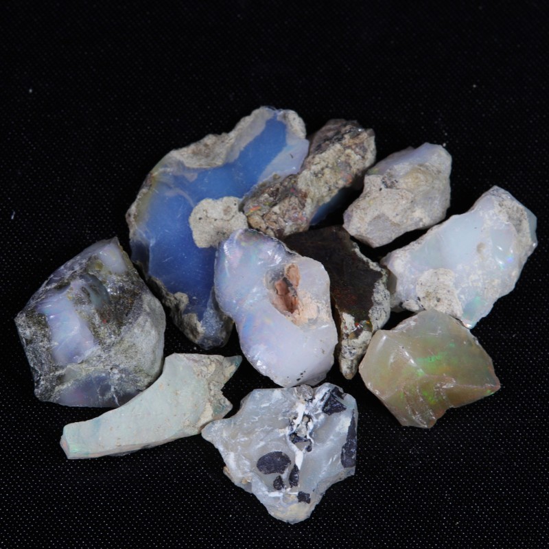 Lot Opale Noble brute - Wello, Ethiopie ( 10 gr )