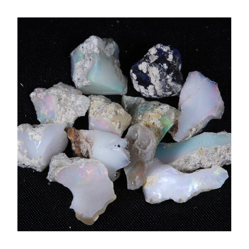 Lot Opale Noble brute - Wello, Ethiopie ( 10 gr )
