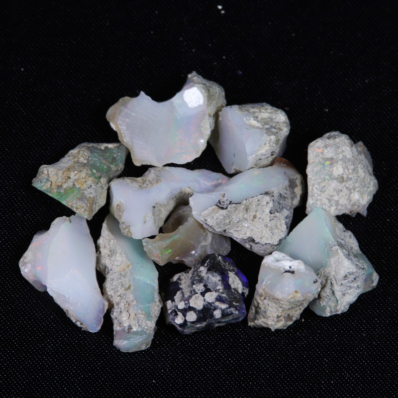 Lot Opale Noble brute - Wello, Ethiopie ( 10 gr )