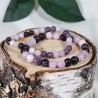 Bracelet - Stress et Angoisses (Lépidolite et Kunzite)