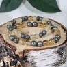 Bracelet - Joie et Vitalité (Citrine et Pyrite)