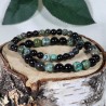 Bracelet - Protection des Voyageurs (Tourmaline et Turquoise)