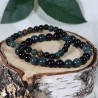 Bracelet - Ancrage (Jaspe Héliotrope et Onyx)