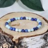 Bracelet - Compréhension de Soi (Cyanite et Larimar)