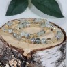 Bracelet Acier - Joie et Energie (Citrine et Prehnite)