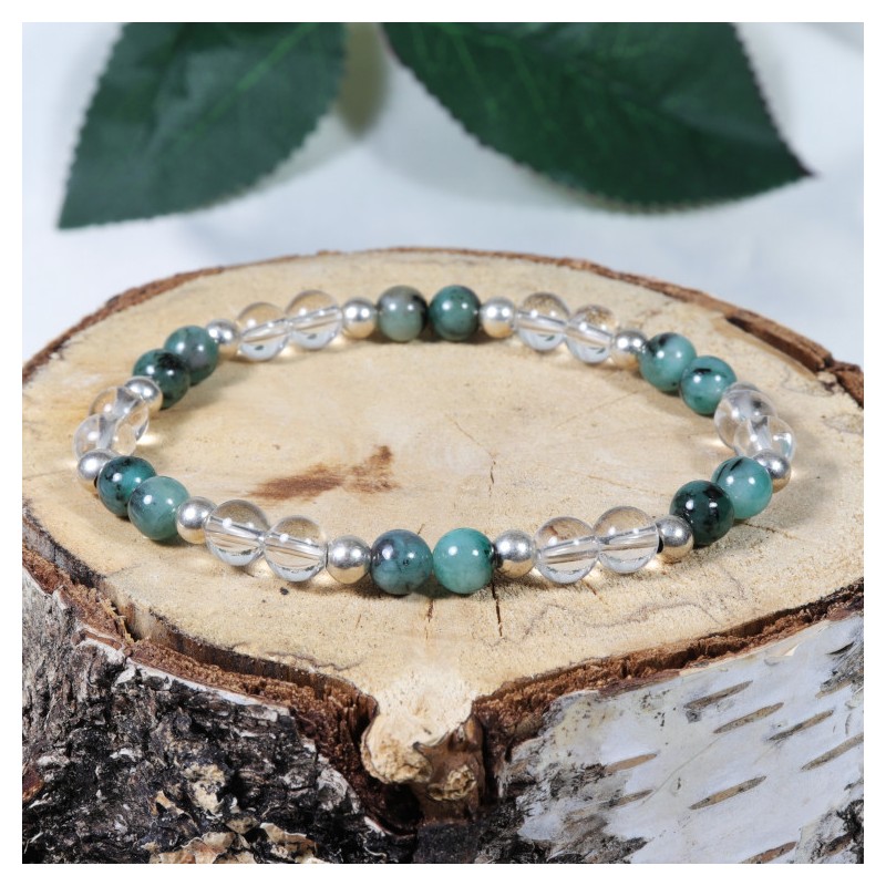 Bracelet Argent - Renforce le corp