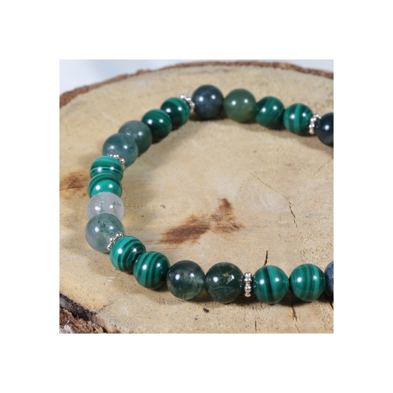 Bracelet Argent - Equilibre de l'organisme