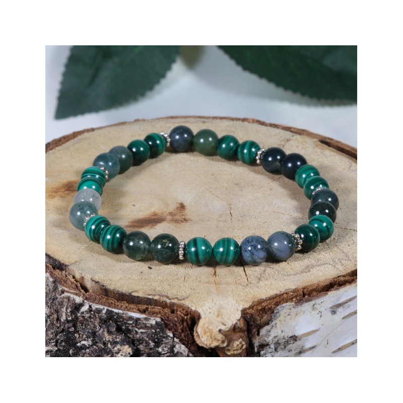 Bracelet Argent - Equilibre de l'organisme