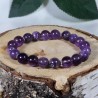 Bracelet Argent - Insomnies (Améthyste et Charoïte)